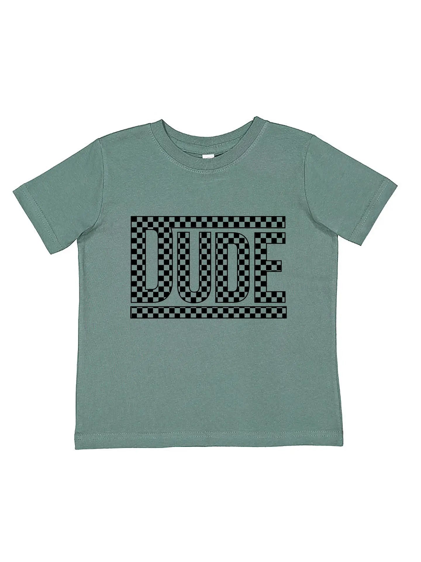 Checkered Dude Tee - Holland Ave