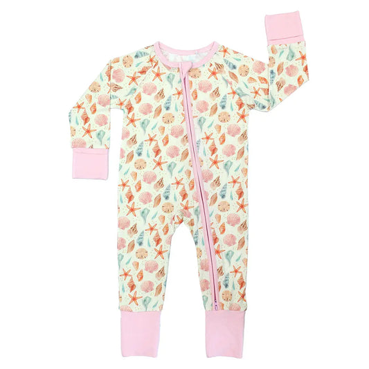 Seashell Bamboo Pajamas - Emerson and Friends