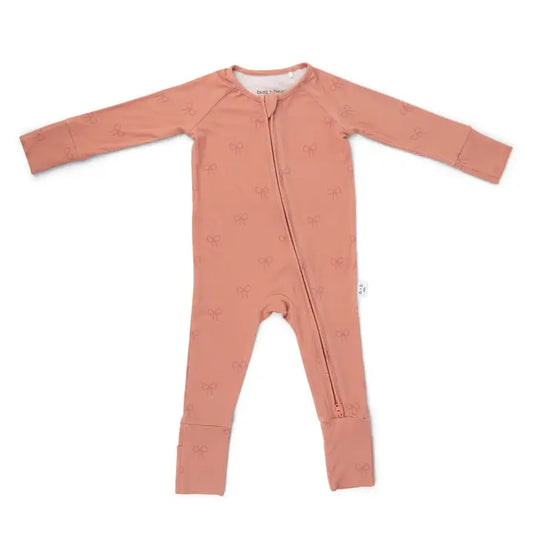 Pink Bow Bamboo Pajamas