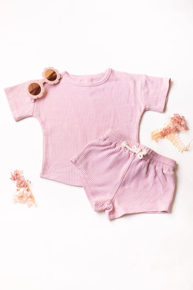 Pink Waffle Set